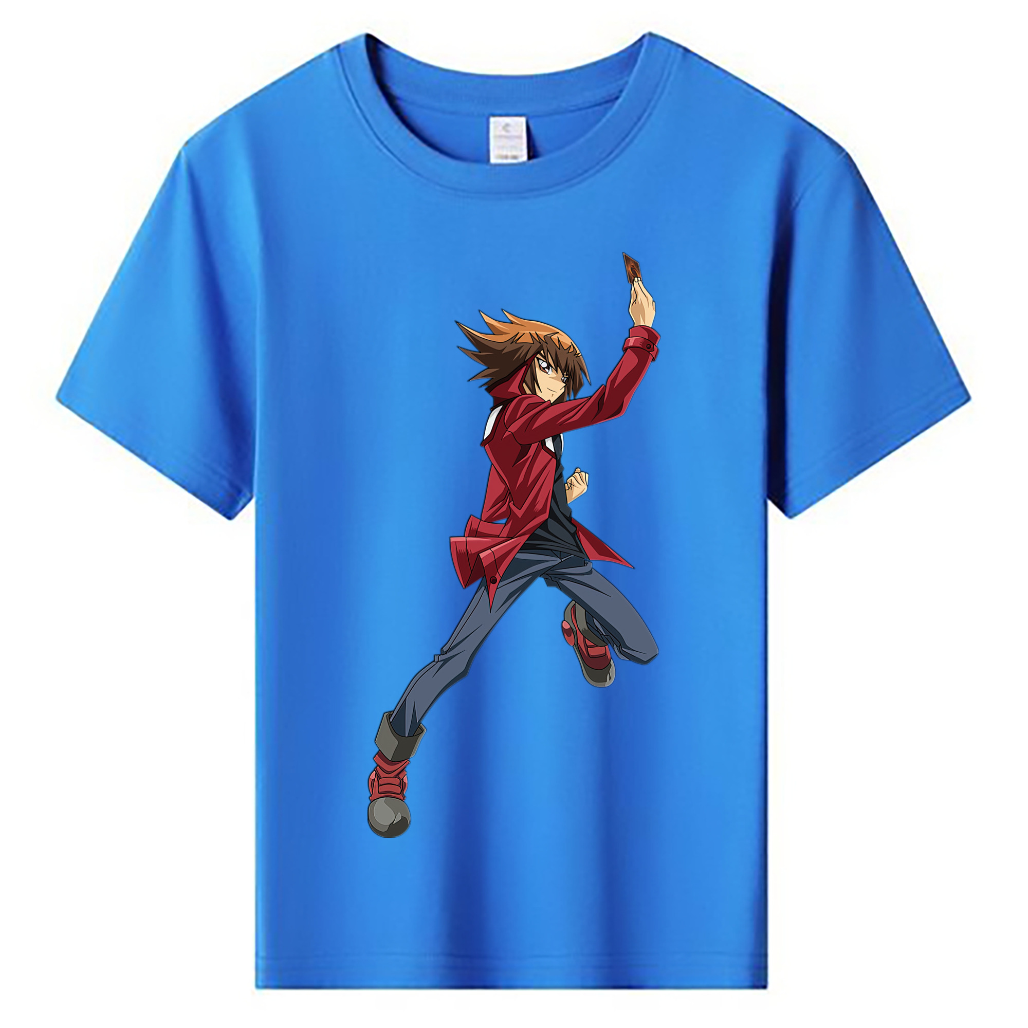 （画像用） 遊☆戯☆王 Yu-Gi-Oh! 綿100％キッズTシャツ（フロントプリント）